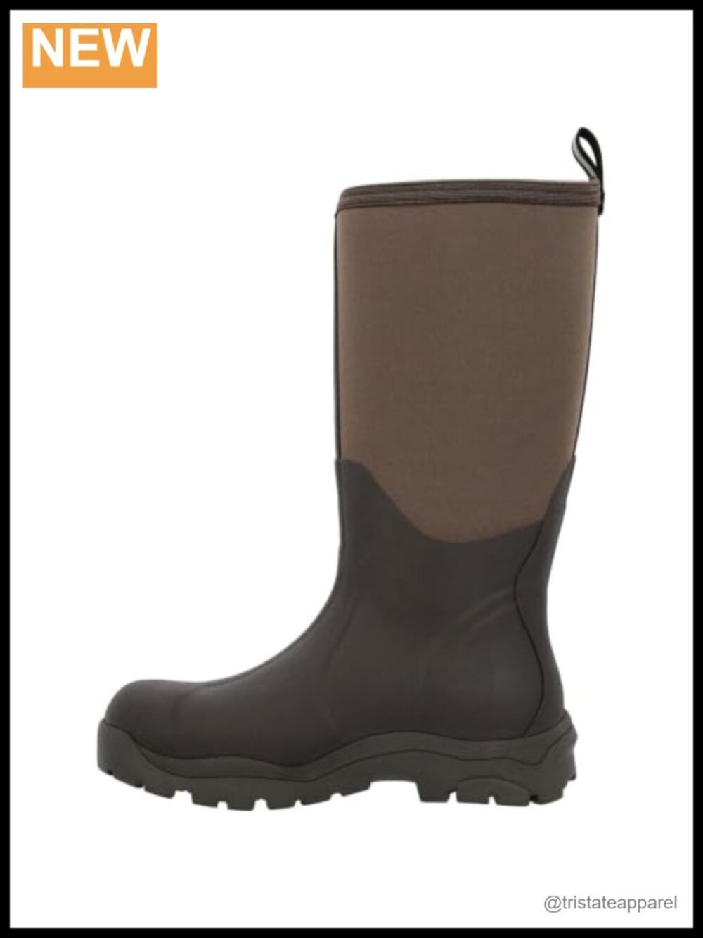 Waterproof Knee-High Neoprene Rubber Work Boots Insulated Winter Trekking